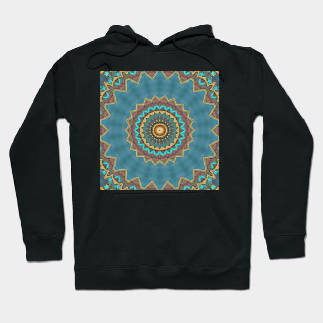 Dreamtile Kaleidoscope Pattern (Seamless) 6 Hoodie by Swabcraft